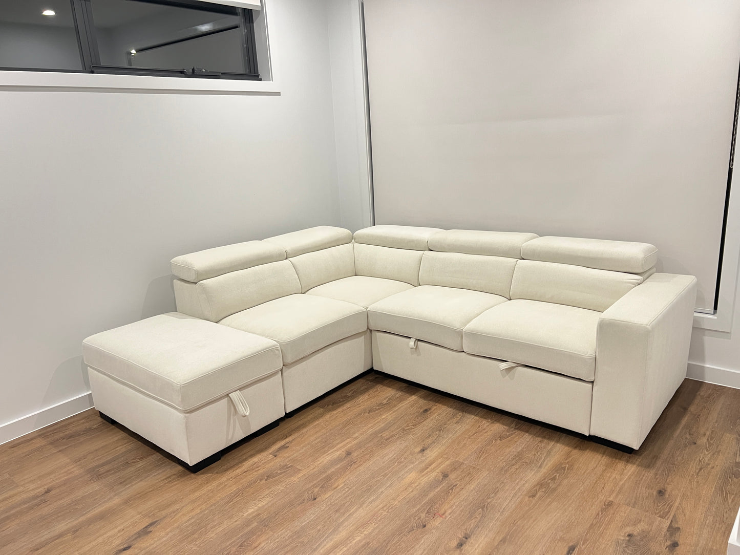 Fusion Multifunctional Pull-Out Sofa Bed with Storage
