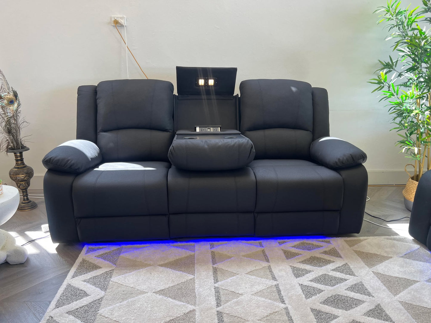 Kathmandu Electric Recliner Sofa Set