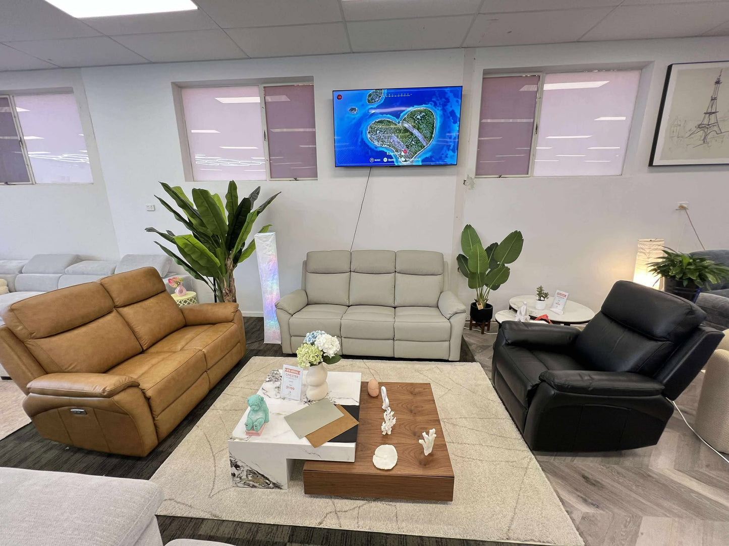 MALTA LEATHER ELECTRIC RECLINER