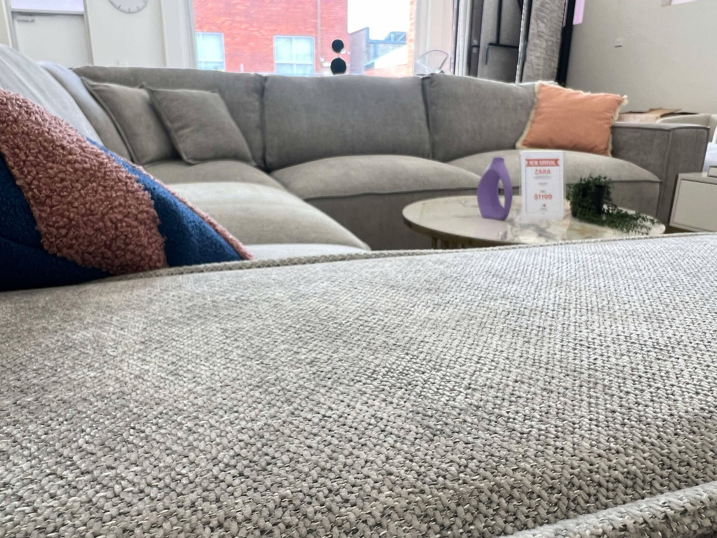 CLOUD FIVE SEATER MODULAR SOFA WITH OTTOMAN