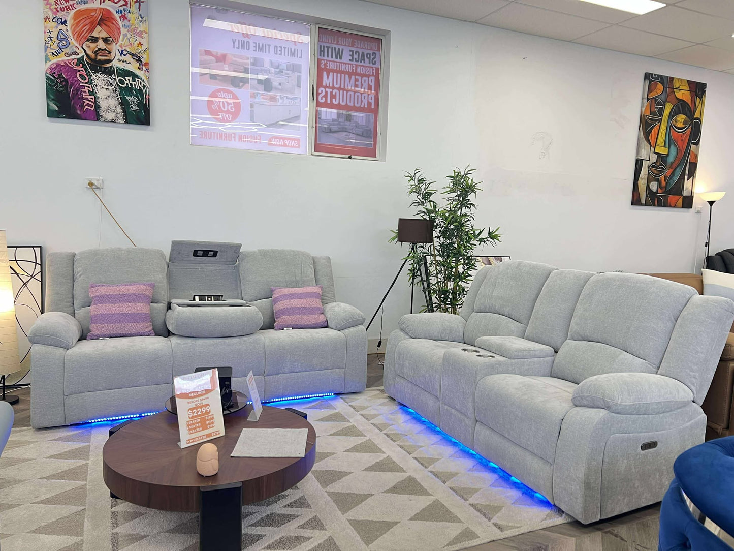 Kathmandu Electric Recliner Sofa Set