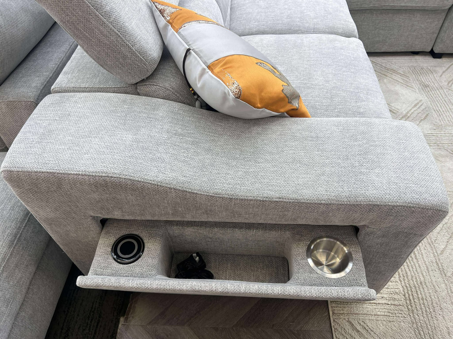 Fusion Multifunctional Pull-Out Sofa Bed with Storage