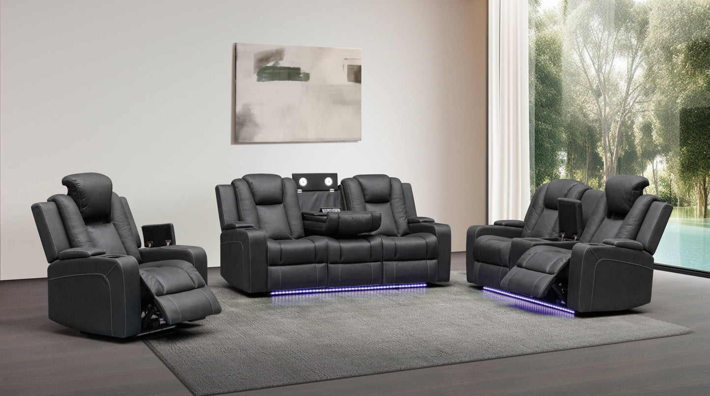 Grayson Dual Motor Modern Electric recliner