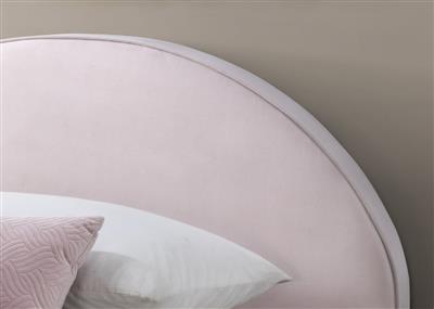 Alix Upholstered King Single Bed with Arched Headboard