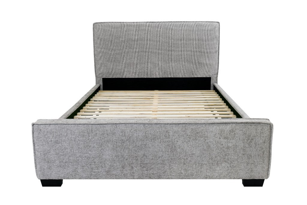 Betty Premium Upholstered Bed with Plush Tall Headboard