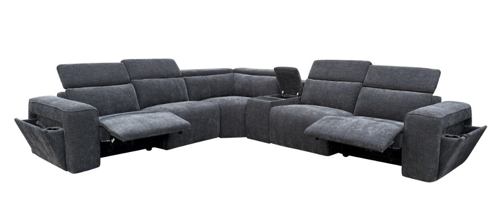 (LIMITED TIME SALE) ECLIPSE 5 Seater Modular Dual Moter Electric Recliner