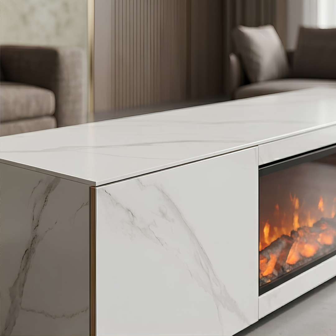 WHITE STONE TV UNIT