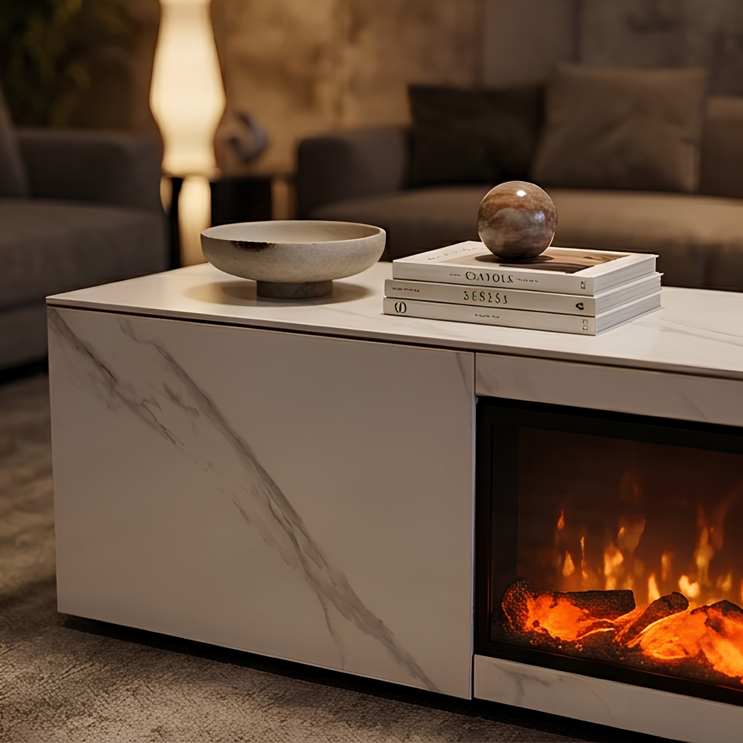 WHITE STONE TV UNIT