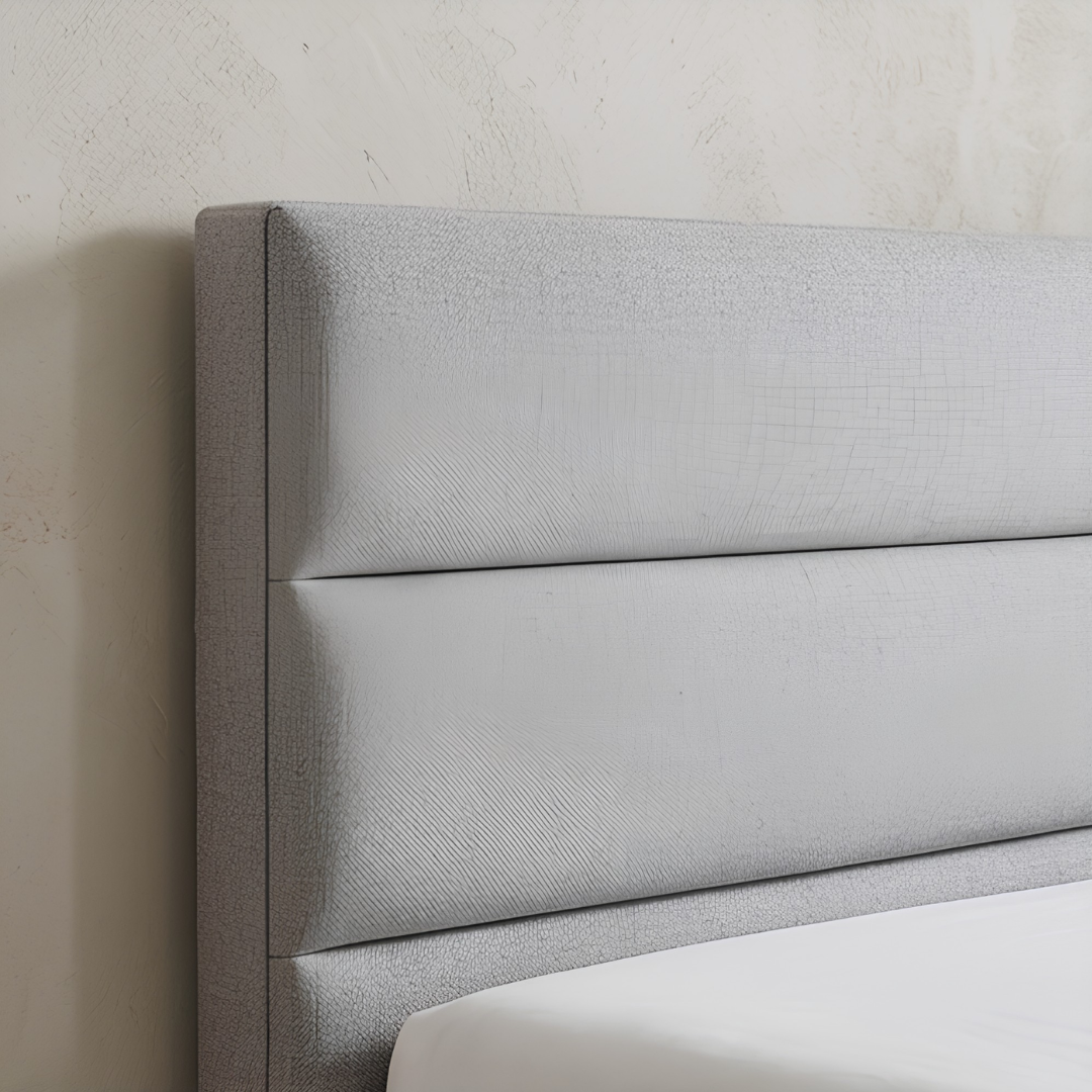 ENIGMA Fabric King Bed W/ Drawers