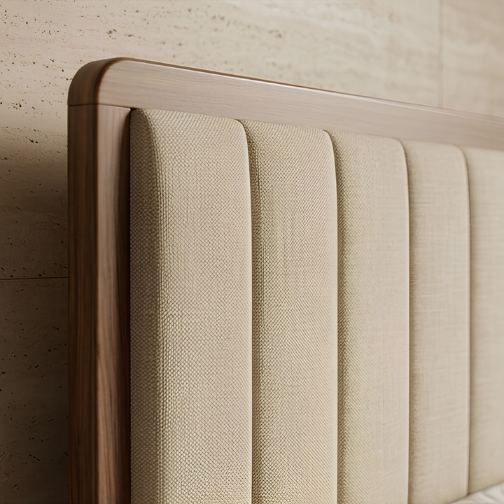 BARCELONA Wooden Bed W/ Storage