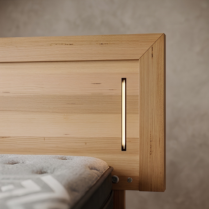 MORGAN Solid Messmate Wooden Bed W/ Drawers