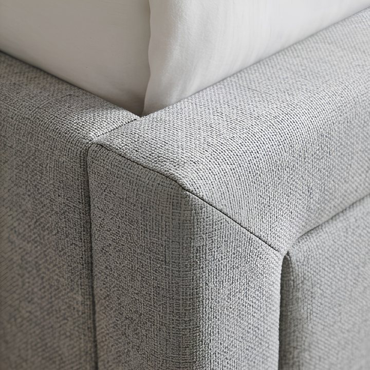 ENIGMA Fabric King Bed W/ Drawers