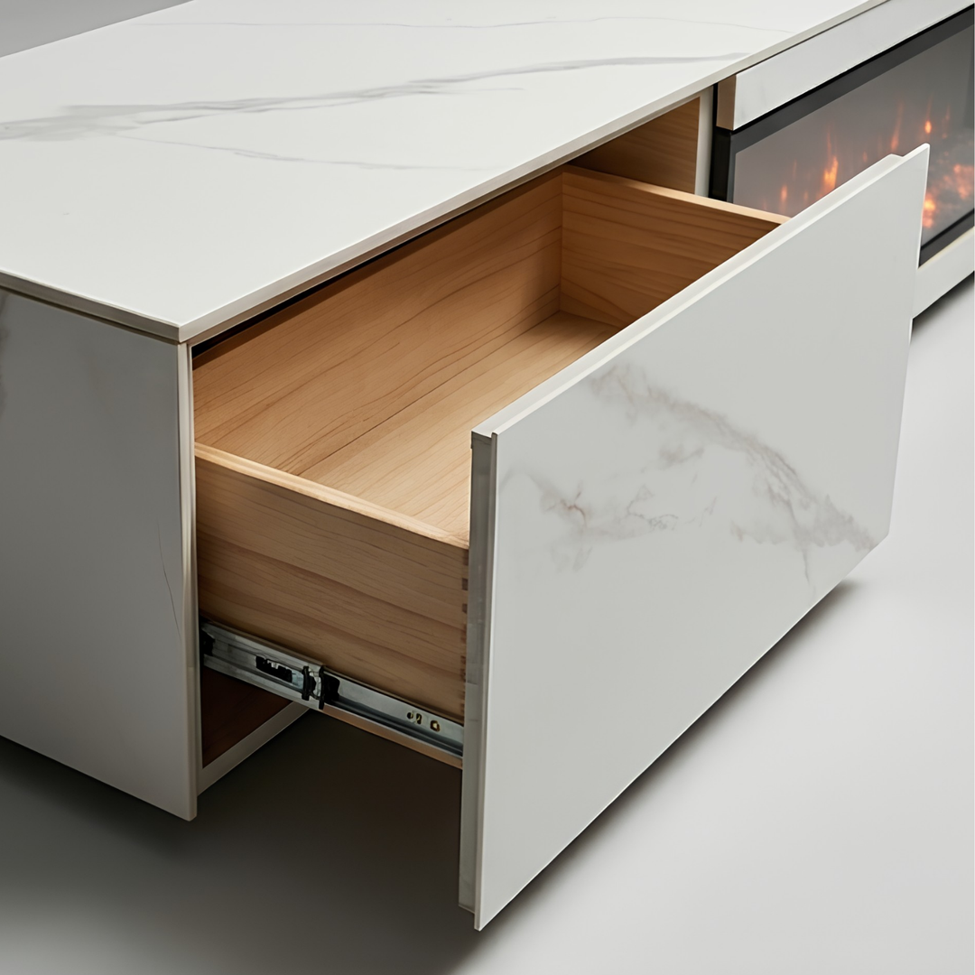WHITE STONE TV UNIT