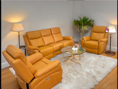 Barcelona 3 +1 +1 Seater  Electric Recliner Lounge