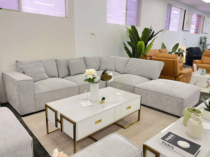 Kelly Deep Seat Sofa With Ottoman