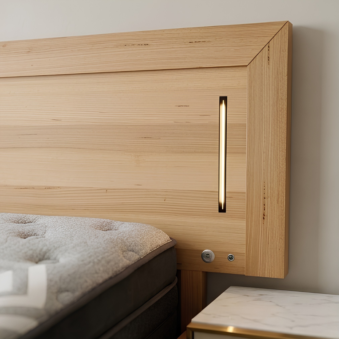 MORGAN Solid Messmate Wooden Bed W/ Drawers