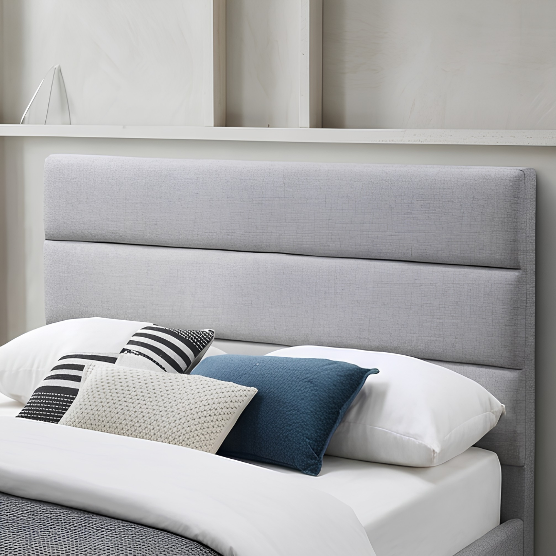 ENIGMA Fabric King Bed W/ Drawers