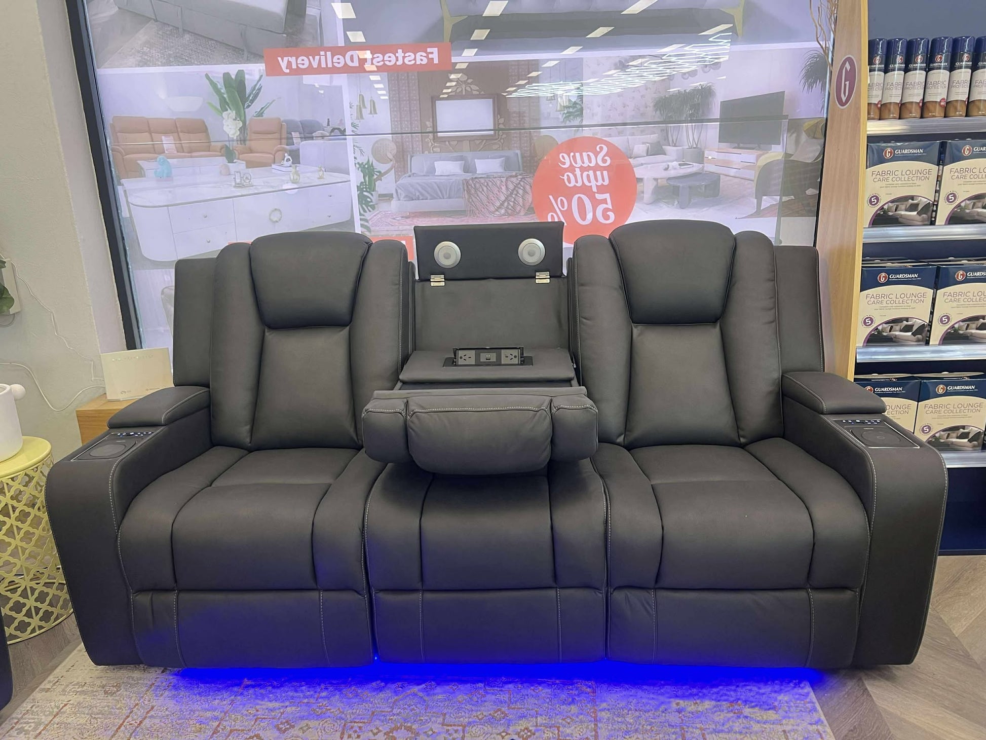 Grayson Dual Motor Modern Electric recliner – Fusion Furniture