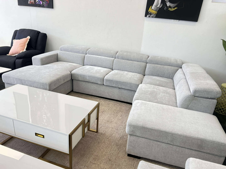 KAYLA Sofa bed with storage Ottoman