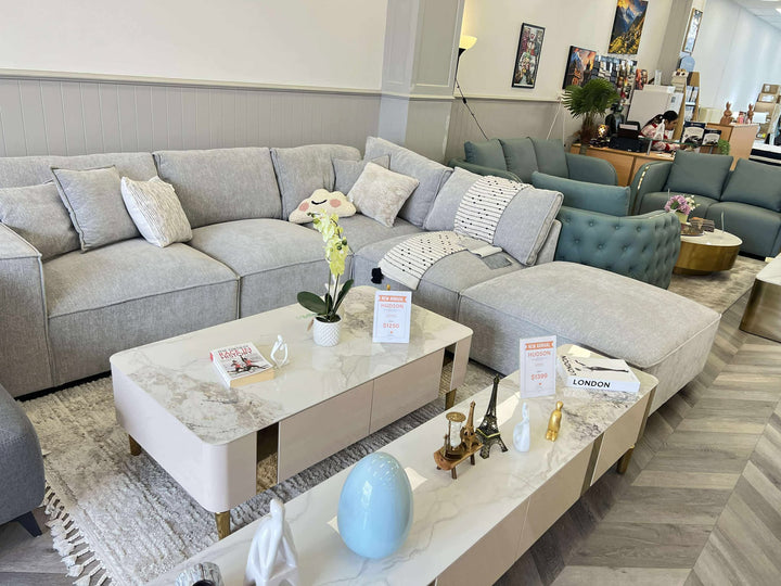 Kelly Deep Seat Sofa With Ottoman