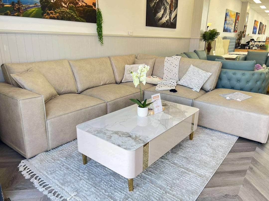 Kelly Deep Seat Sofa With Ottoman