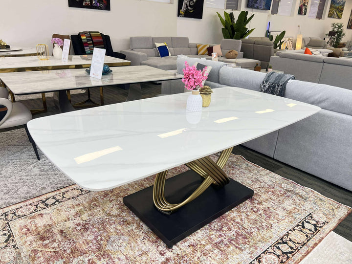 PEARL Sintered Stone Top Dining Table