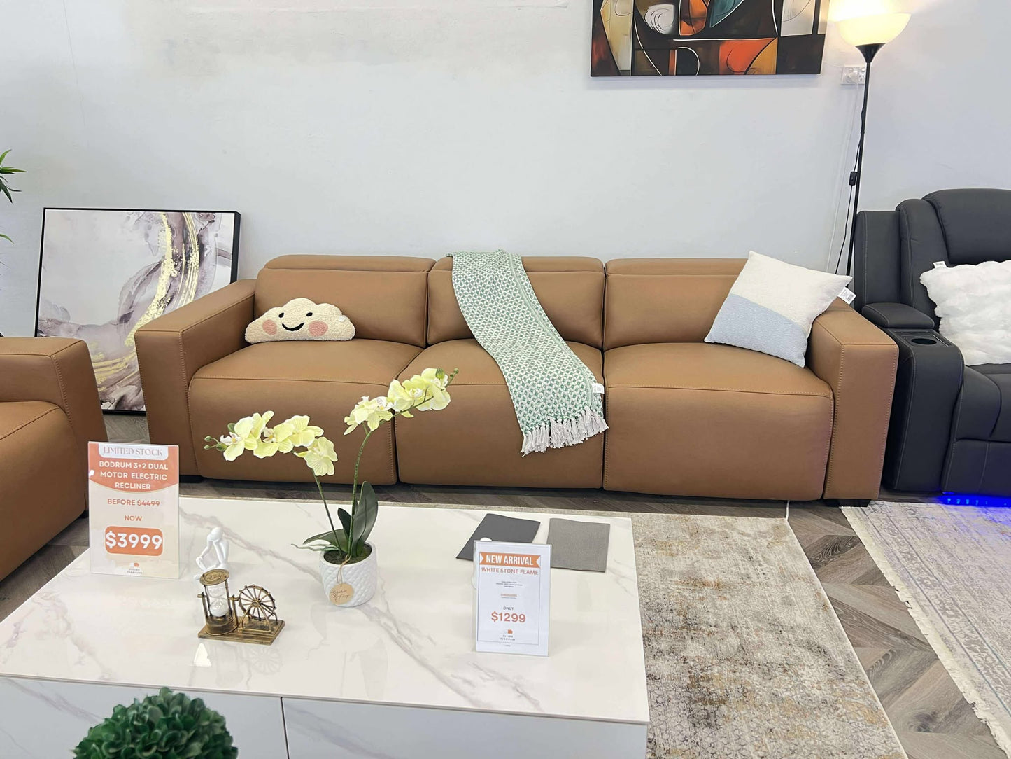 BODRUM PREMIUM DUAL MOTOR RECLINER