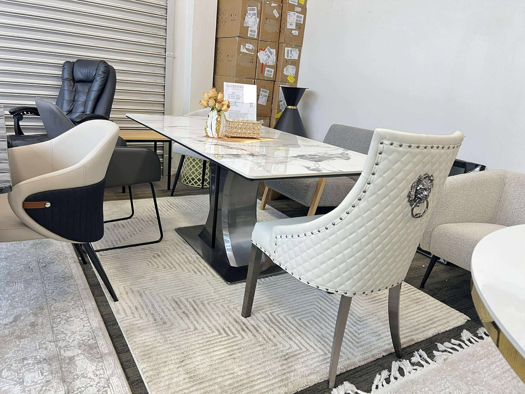 CHESTER Sintered Stone Top Dining Table