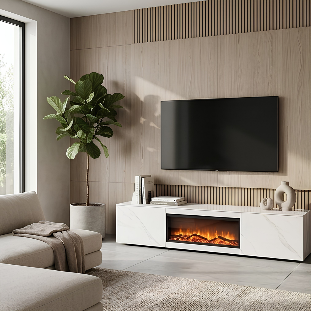 WHITE STONE TV UNIT