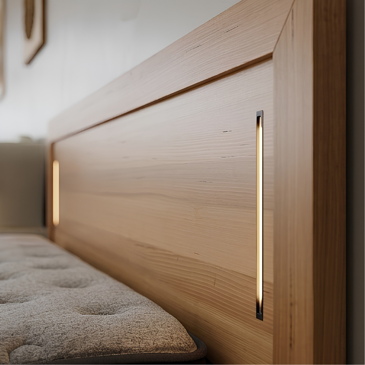MORGAN Solid Messmate Wooden Bed W/ Drawers
