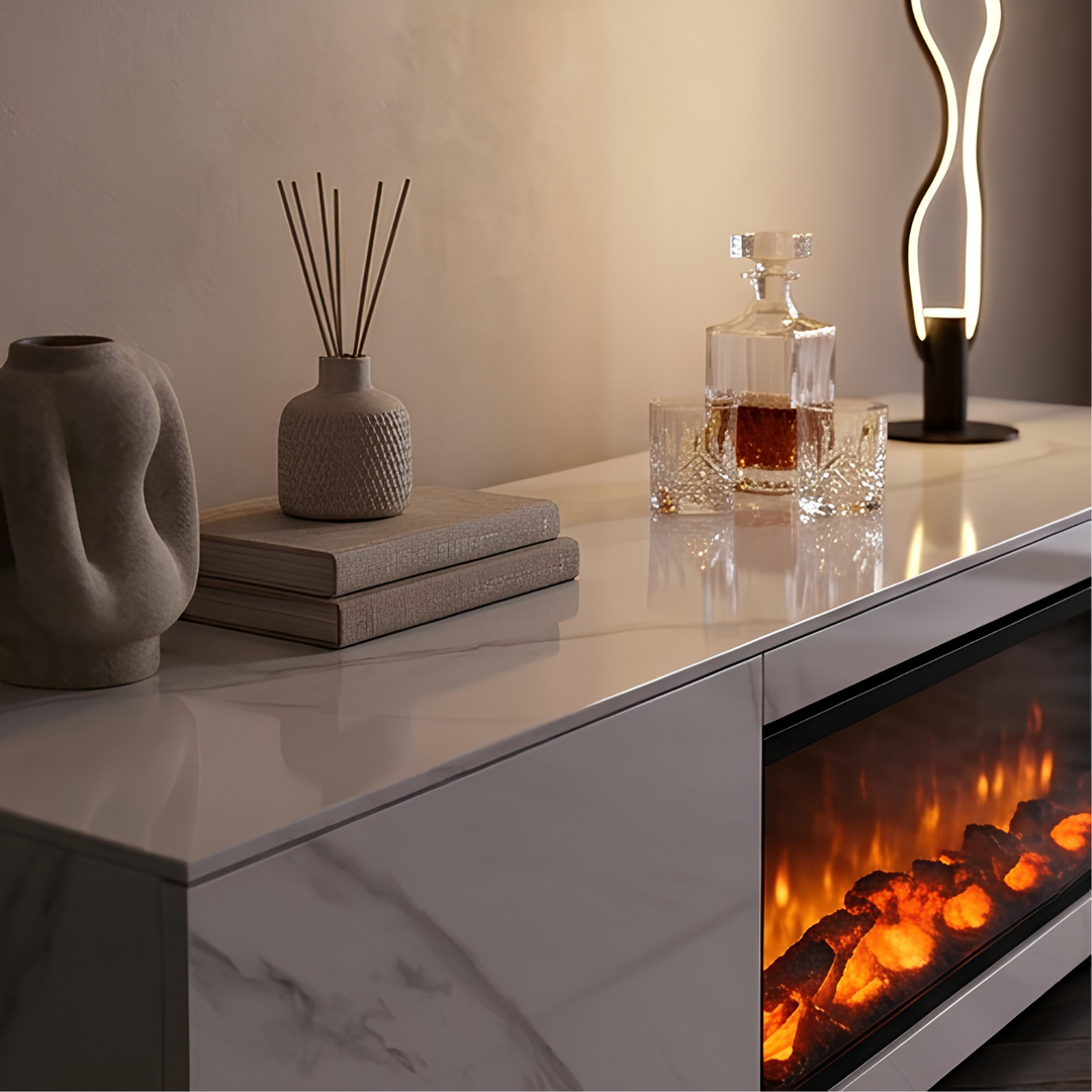 WHITE STONE TV UNIT