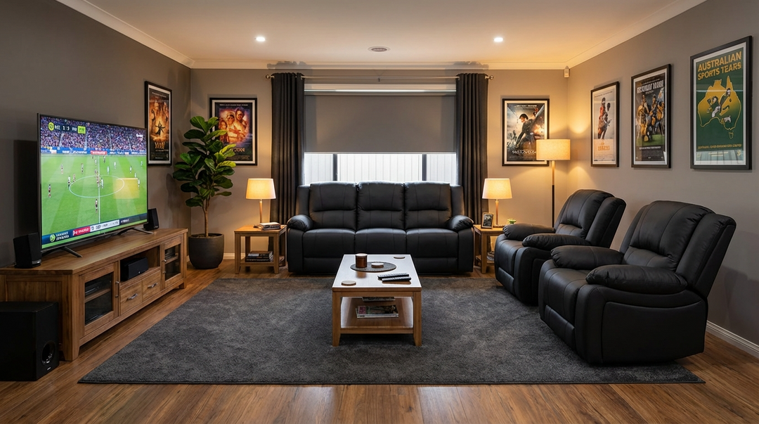 CAPTAIN 3 Seater WITH TWO SINGLE Manual RECLINERS SUITE-JET