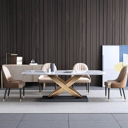 PEARL Sintered Stone Top Dining Table