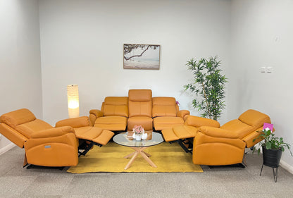 Barcelona 3 +1 +1 Seater  Electric Recliner Lounge