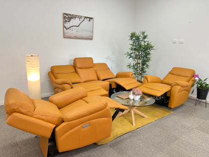 Barcelona 3 +1 +1 Seater  Electric Recliner Lounge
