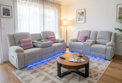 Kathmandu Electric Recliner Sofa Set