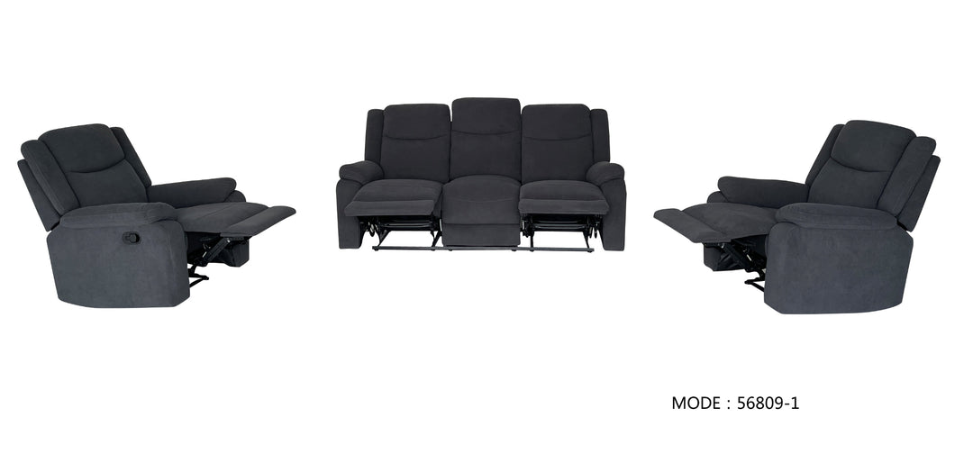 LENA 3+1+1 seater manual recliner