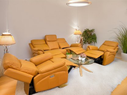 Barcelona 3 +1 +1 Seater  Electric Recliner Lounge