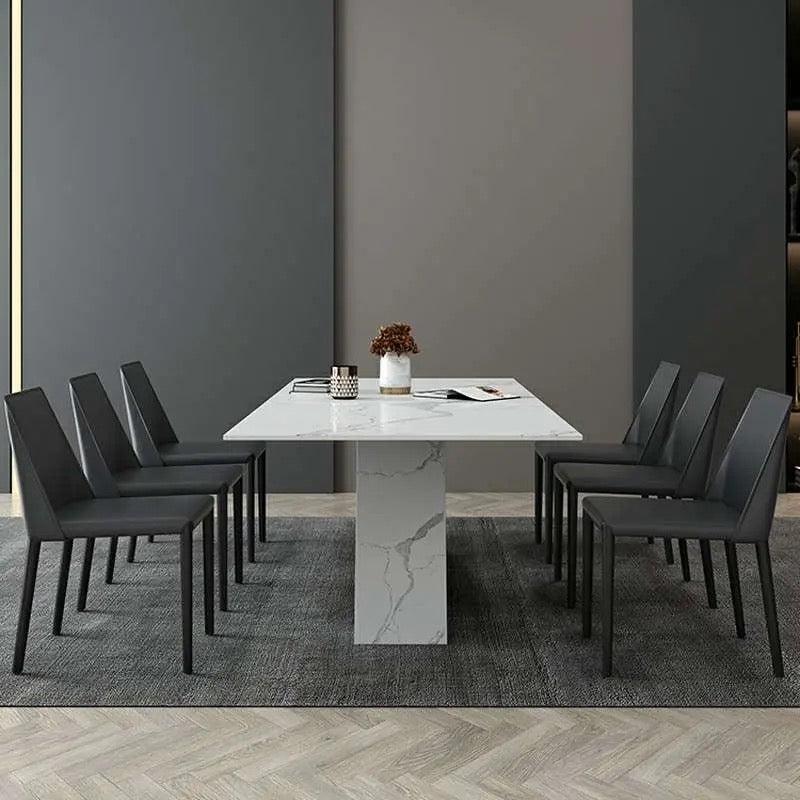 The "Aston Luxe" Marble Dining Table