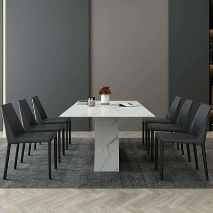 The "Aston Luxe" Marble Dining Table