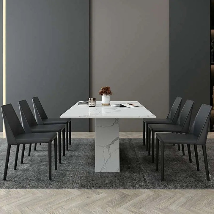 The "Aston Luxe" Marble Dining Table