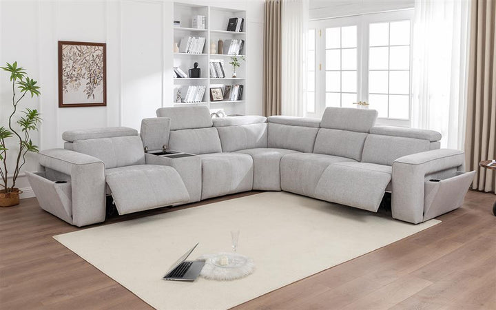 ECLIPSE 5 Seater Modular Dual Moter Electric Recliner