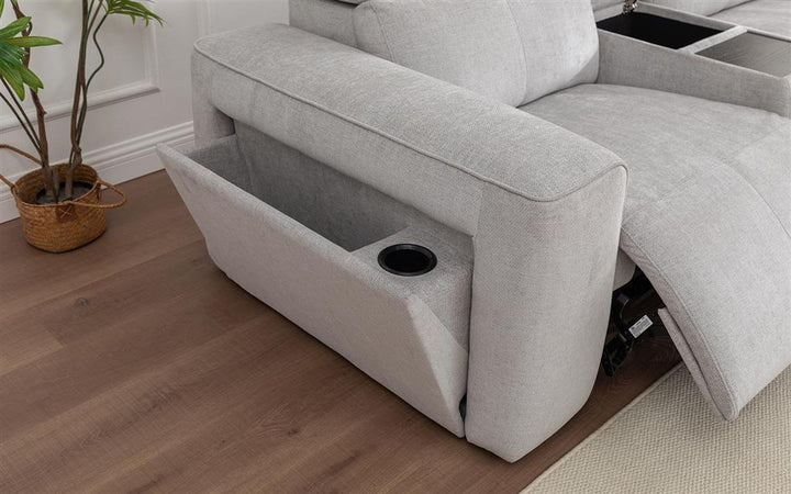 ECLIPSE 5 Seater Modular Dual Moter Electric Recliner