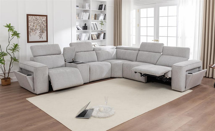 ECLIPSE 5 Seater Modular Dual Moter Electric Recliner