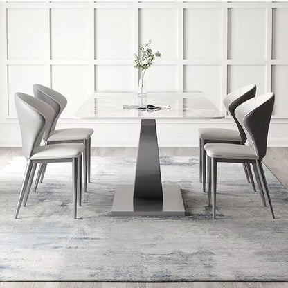 The "Moon Luxe" Marble Dining Table