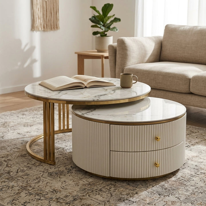 ZARA ROUND COFFEE TABLE