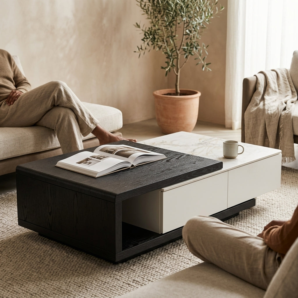 BLACK TERRA COFFEE TABLE