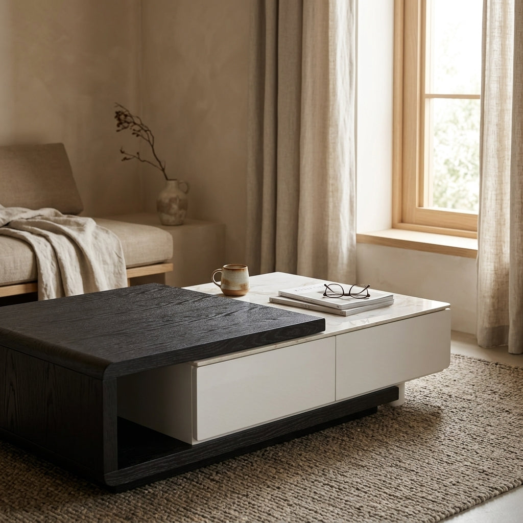BLACK TERRA COFFEE TABLE