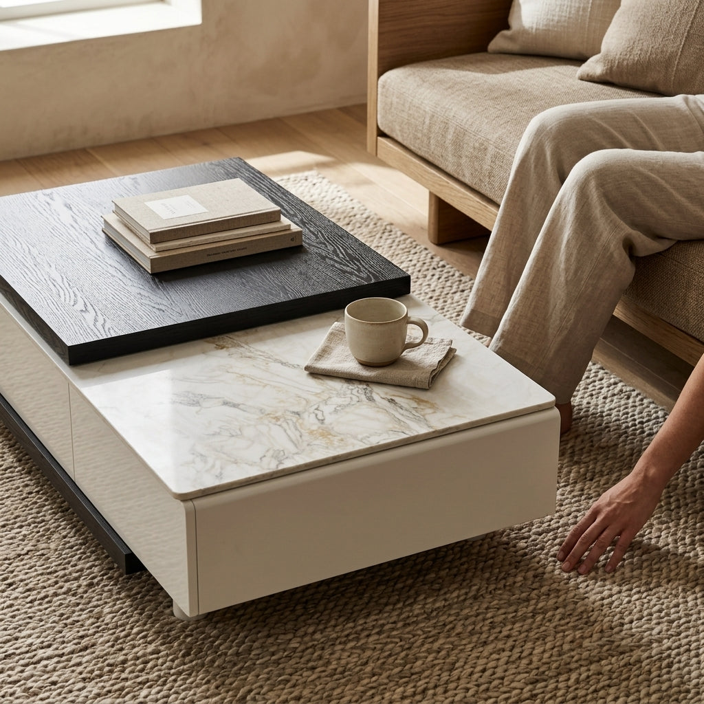 BLACK TERRA COFFEE TABLE