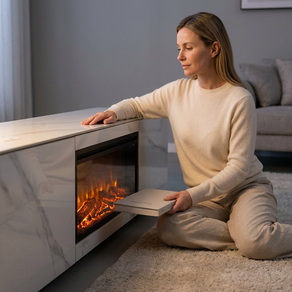 WHITE STONE TV UNIT